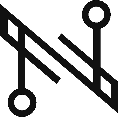 Optical network signaling icon for digital communication infrastructure, representing broadband, fiber optic internet, and network connectivity solutions from NetSera Digital.